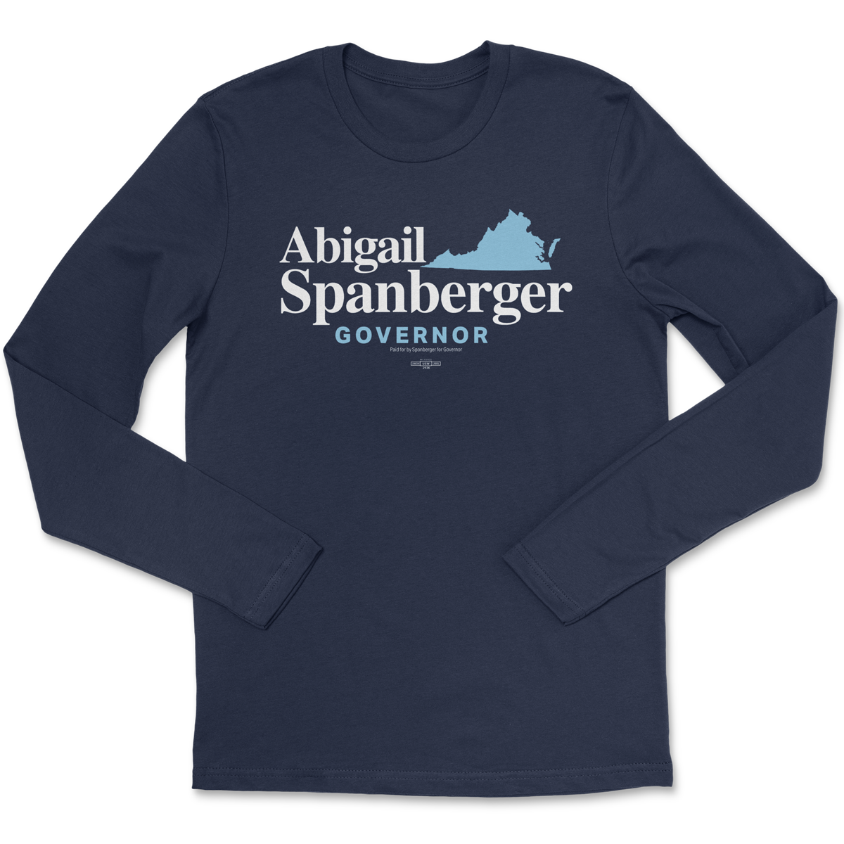 Spanberger For Governor Long Sleeve Tee