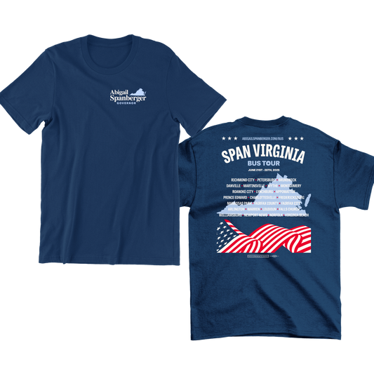Span Virginia Bus Tour Tee - Unisex