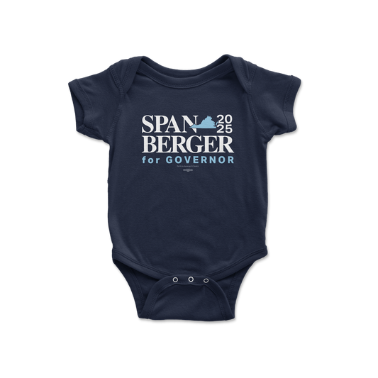 Spanberger 2025 Baby One Piece