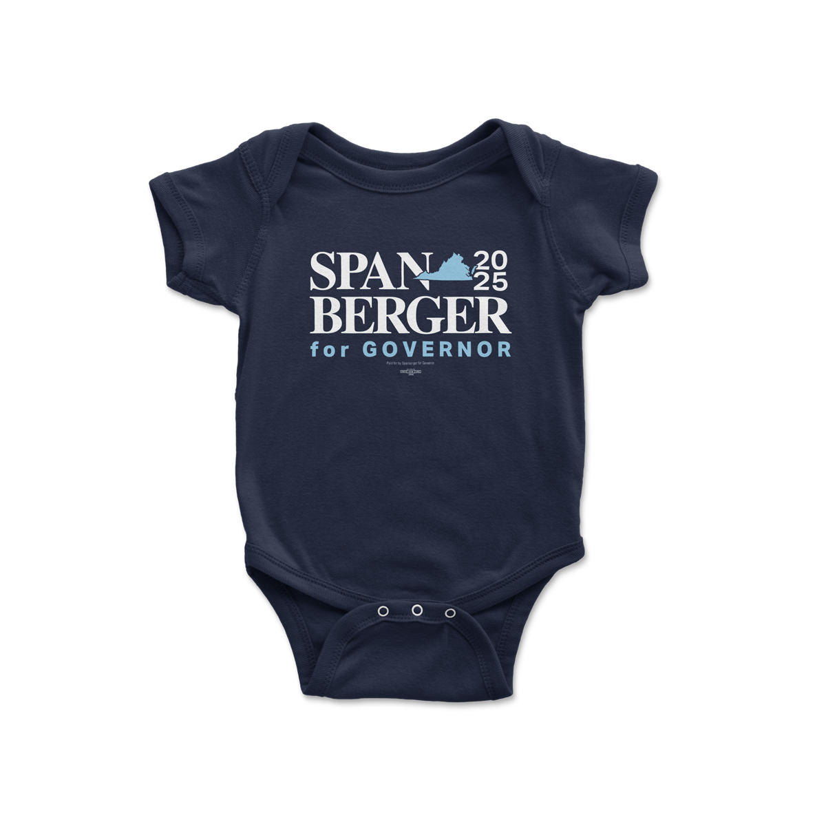 Spanberger 2025 Baby One Piece